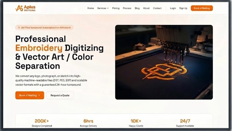 Aplus Digitizing Dashboard